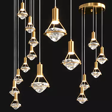 Glasgow More: Modern Lampatron 3D model image 1 