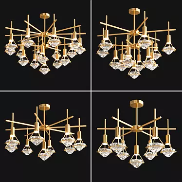 Glasgow CH Pendant Lamp 3D model image 1 