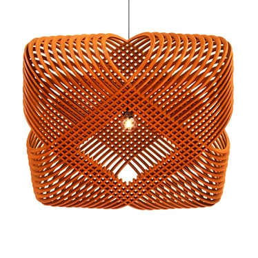 Elegant Ovals Hanglamp 3D model image 1 