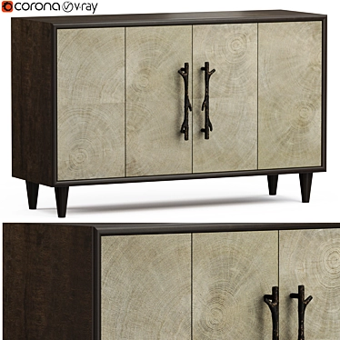 Elegant Hooker Brennon: Versatile & Stylish 3D model image 1 