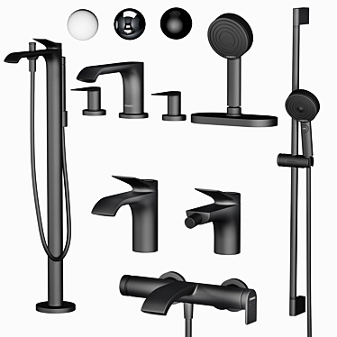 Vivenis Bathroom Set | Hansgrohe 3D model image 1 