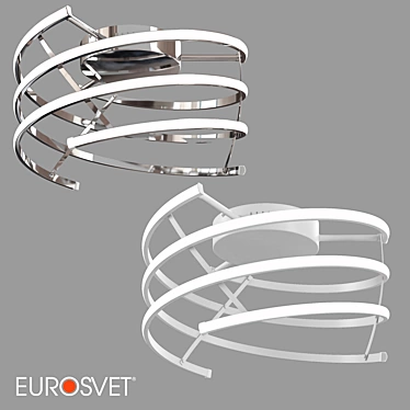 Eurosvet Breeze LED Ceiling Light 3D model image 1 