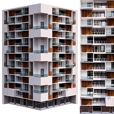 Cornerstone Residential Building Kit 3D model image 1 
