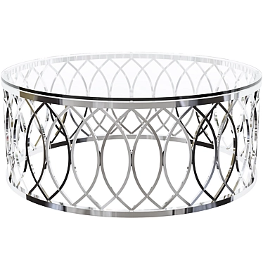 Elegant Halo Coffee Table - Modern Design 3D model image 1 