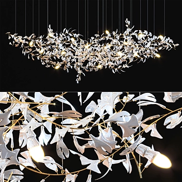 Gingko Glow - Adjustable Light 3D model image 1 