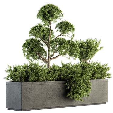 213-Piece Outdoor Plant Box Set 3D model image 1 