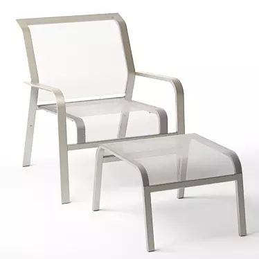 Zephyr Chair: Elegant and Timeless 3D model image 1 