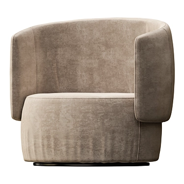 Stylish Jane Swivel Chair 3D model image 1 