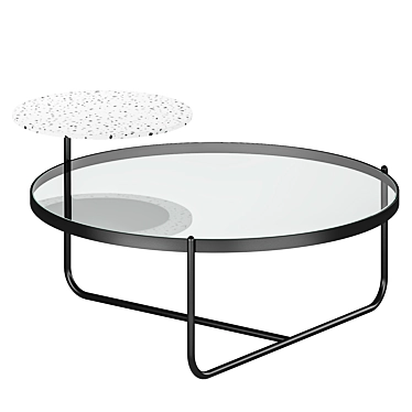 Sleek FROVI Orbit Table 3D model image 1 