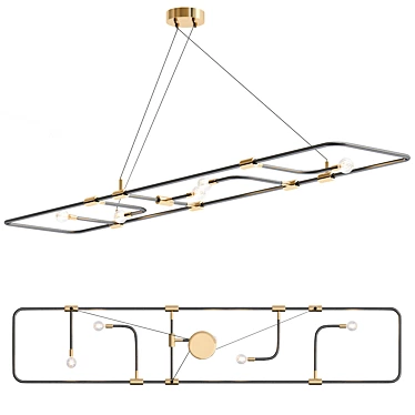 Modern Flat Design 3D Model 3D model image 1 