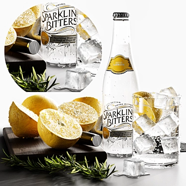 Refreshing Lemonade Beverage 3D model image 1 