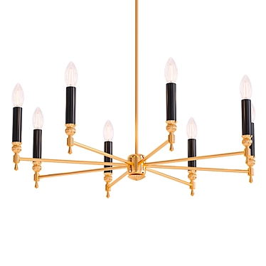 Sophie Chandelier: Elegant Illumination for Every Space 3D model image 1 