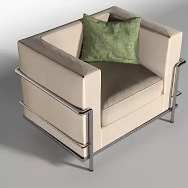 ErgoFlex Chair 3D model image 1 