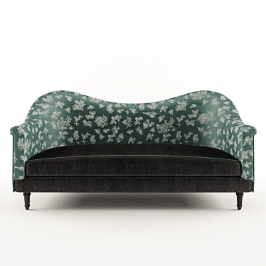 Elegance Personified: ANTHROPOLOGIE Sofa 3D model image 1 