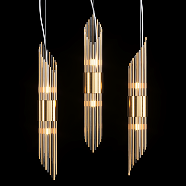 BACAEN ONE Pendant Lamp by Lampatron: Sleek and Stylish Illumination 3D model image 1 