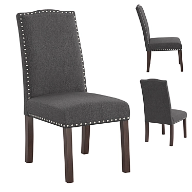Flash Furniture Chair Parsons - Hampton Hill 3D model image 1 