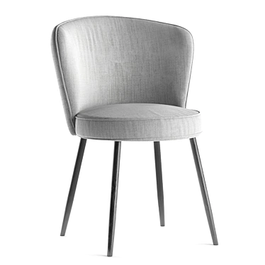 Elegant Risskov Dining Chair 3D model image 1 