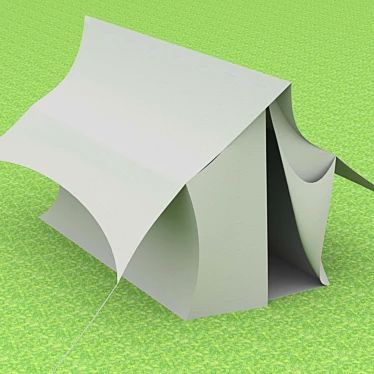 Portable Camping Tent 3D model image 1 