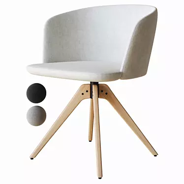 Modern NYM 3D Chair 3D model image 1 