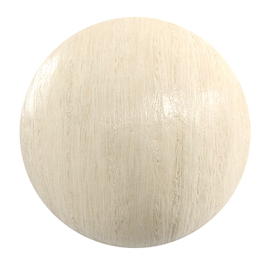 Sleek Oak Wood Flooring 3D model image 1 