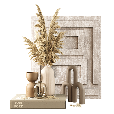 Elegant Poly Decor - 1 3D model image 1 