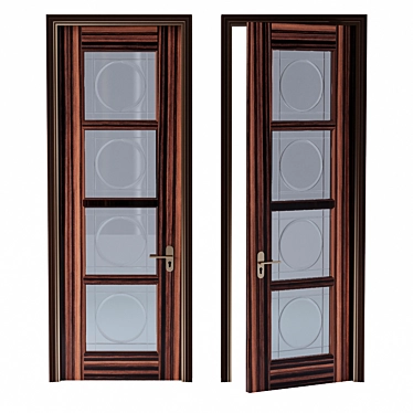 Classic Style Door by Ferris Rafaeli 3D model image 1 