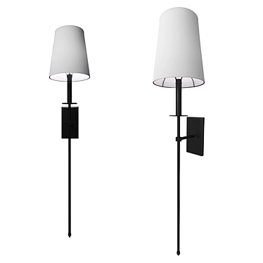 Elegant Monroe Lamp: Classic Design 3D model image 1 