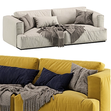 Muuto Connect: Modern Sofa Design 3D model image 1 