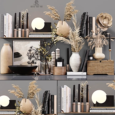 Modern Decor Set 042: High-Quality & Detailed 3D model image 1 