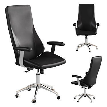 Ergo High Back Office Chair 3D model image 1 