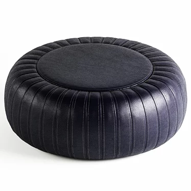 Luxury Leather Pouf: Lema Tod 3D model image 1 