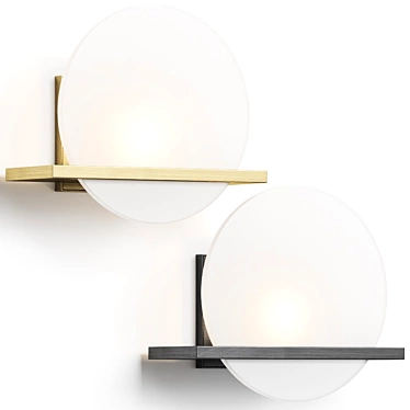 Sophisticated Savion Sconce: Lulu & Georgia Arteriors 3D model image 1 