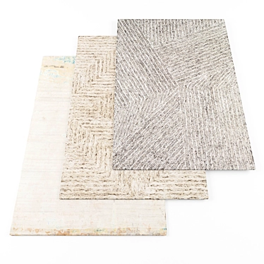 High Resolution Rugs Set 3D model image 1 