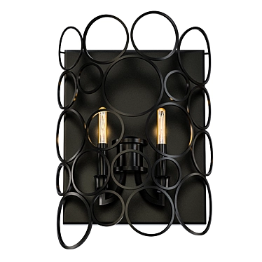 Heirloom Bronze Wall Sconce: Ashbourne 14 3D model image 1 