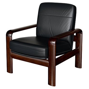 Director's Delight: Dyrlund 8405 Armchair 3D model image 1 