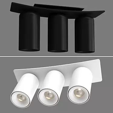 Ultimate 3-in-1 Lighting Solution 3D model image 1 