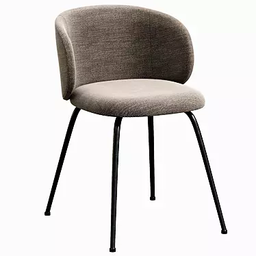 Modern Minna Chair: Sleek Design & Unmatched Comfort 3D model image 1 