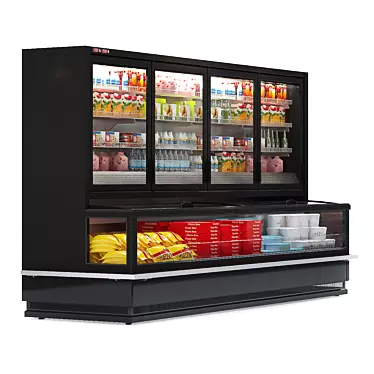 Refrigerated display case HitLine