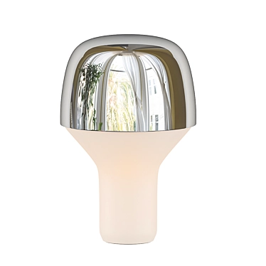 Modern Brass Table Lamp: TEO 3D model image 1 