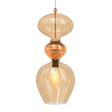 Futura XL Pendant Light: Elegant and Modern 3D model image 1 