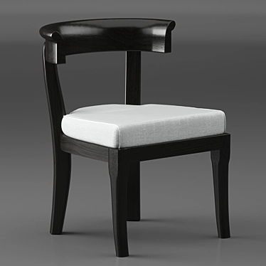 Eleganza Chair by Promemoria 3D model image 1 