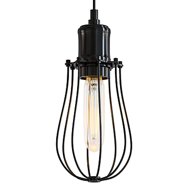 Newark 50064 1 - Stylish Loft Pendant Light 3D model image 1 