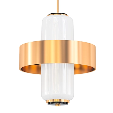 Elegant Melrose Pendant Light 3D model image 1 