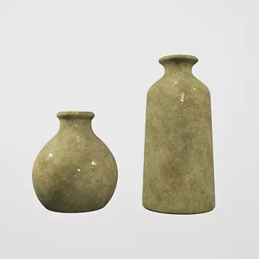 Elegant Ceramic Vase for Home 3D model image 1 