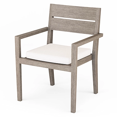 Outdoor Dining Chair Regatta 3D model image 1 