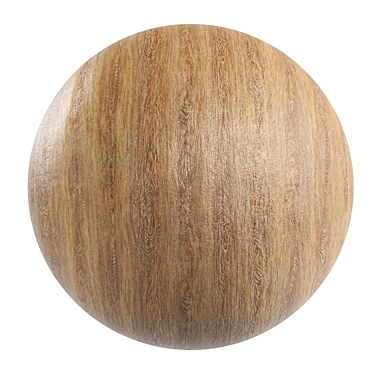 Oakwood Texture: PBR Material, HD Textures 3D model image 1 