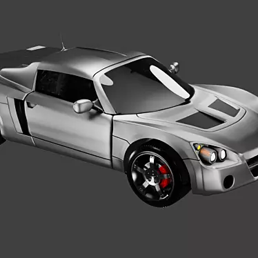 Speedster: High-Poly Opel Model 3D model image 1 