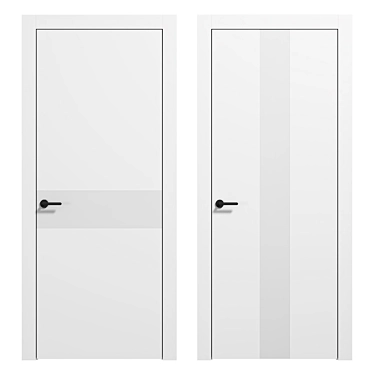 Volhovec LINEA Doors Set 3D model image 1 