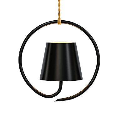 Portable Pendant Light POLDINA 3D model image 1 