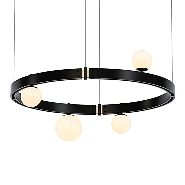 Stylish Pendant Light: STANT 3D model image 1 